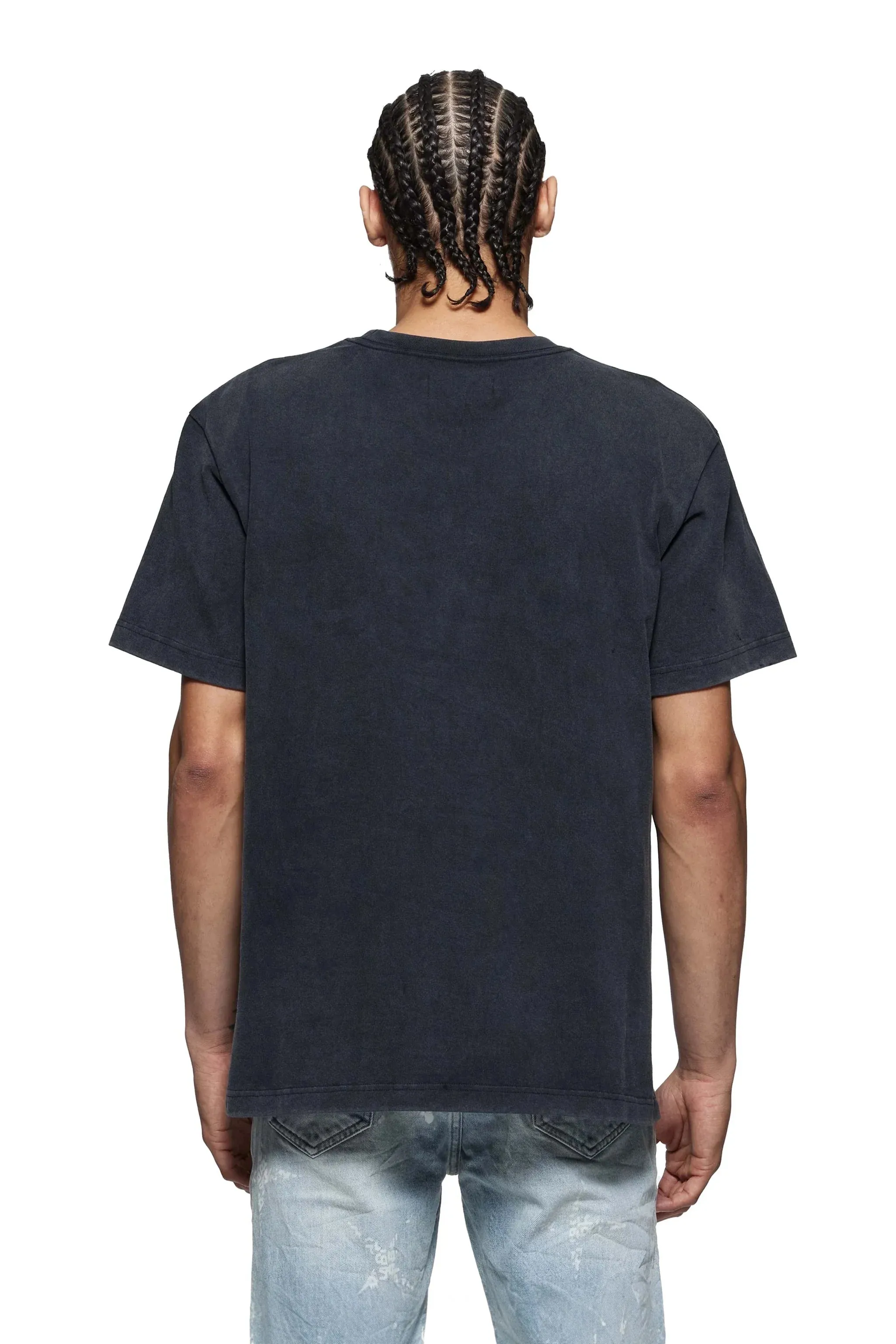 Liquid Wordmark Tee (Black) - P117-HBLW125