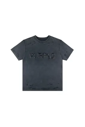 Liquid Wordmark Tee (Black) - P117-HBLW125