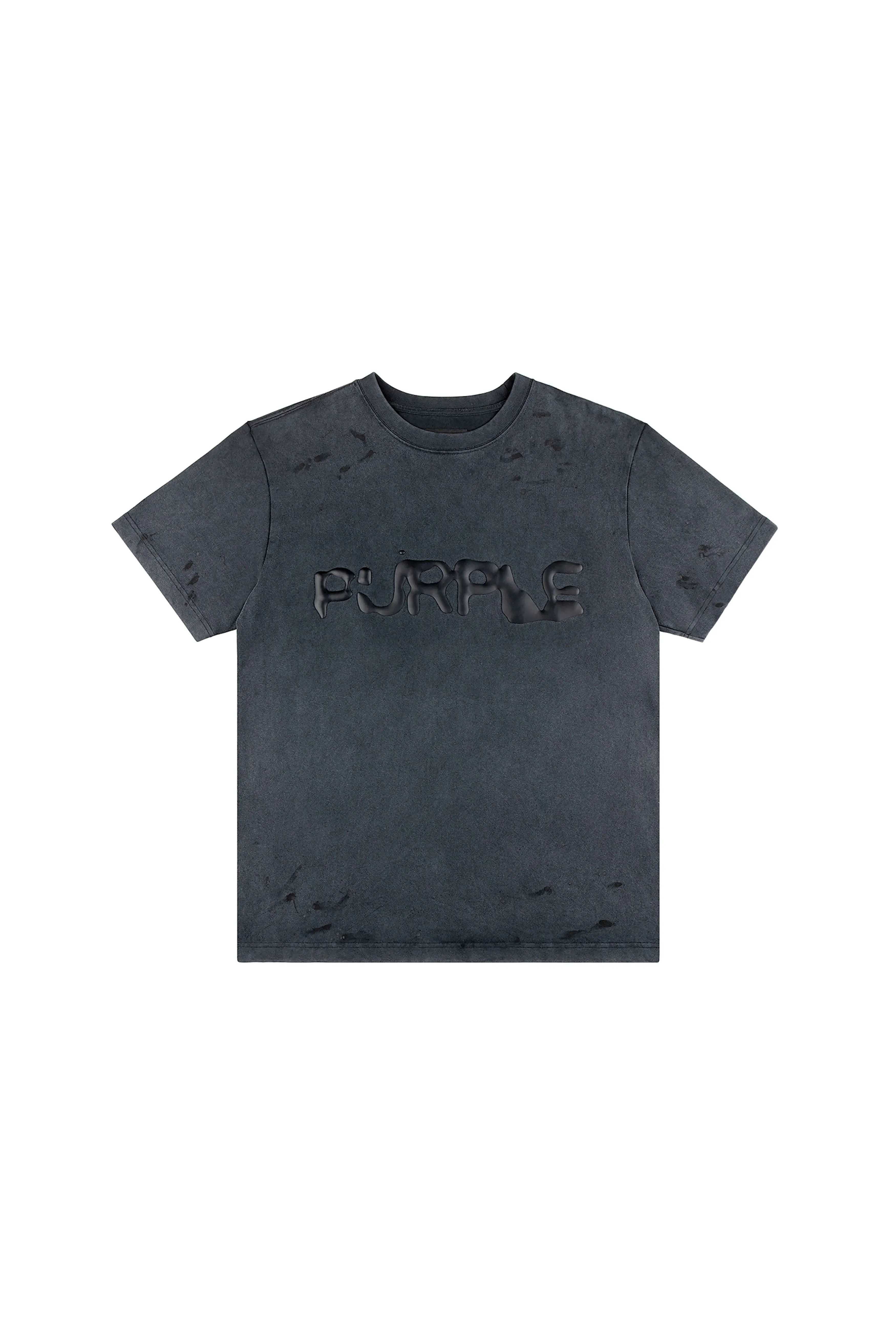 Liquid Wordmark Tee (Black) - P117-HBLW125