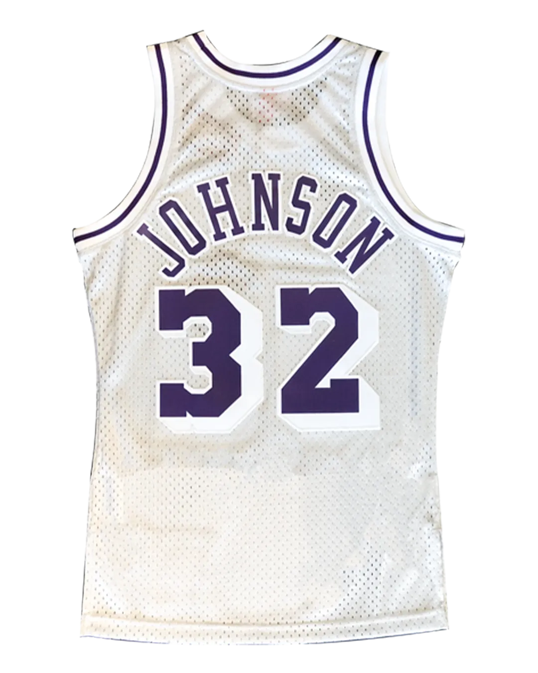 Los Angeles Lakers Platinum Magic Johnson Swingman Jersey