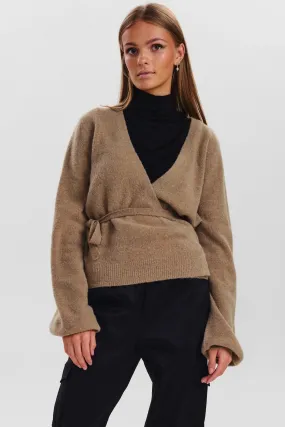 Maglione Numph Sisava Wrap Knit