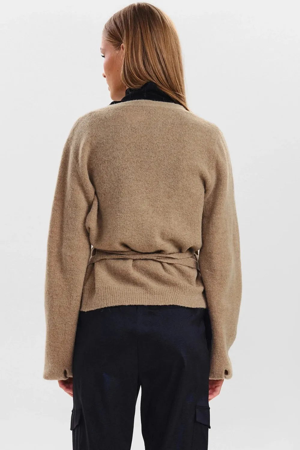Maglione Numph Sisava Wrap Knit