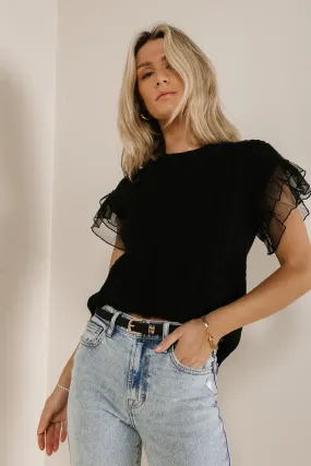 Maisie Cable Knit Sweater Top - FINAL SALE