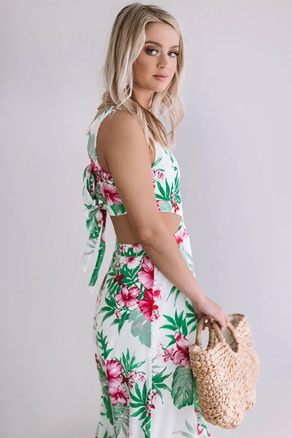 Maui Mindset Cutout Maxi in Ivory
