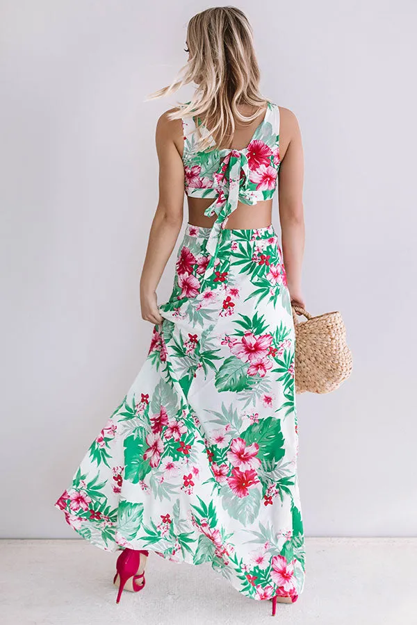 Maui Mindset Cutout Maxi in Ivory