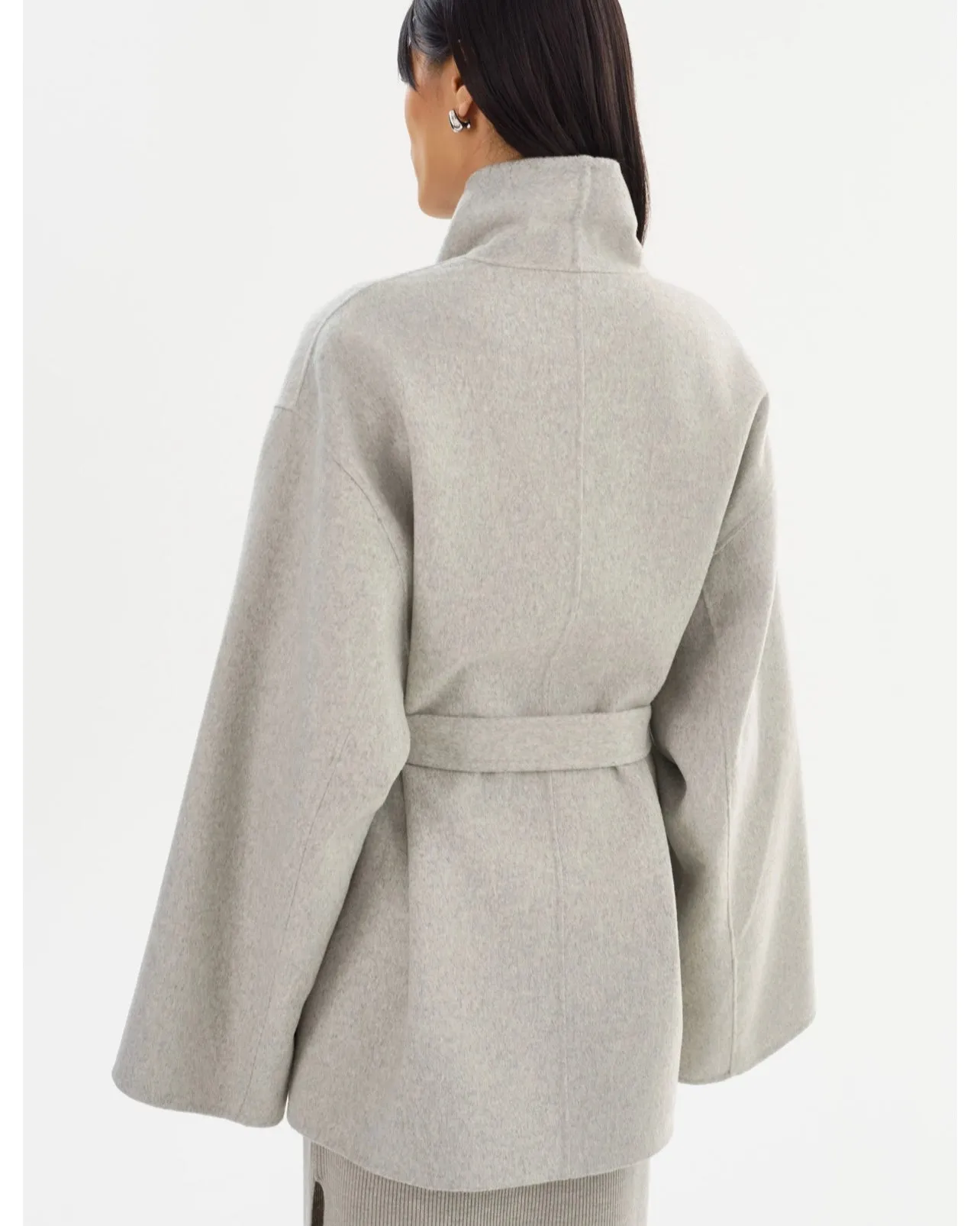 MEKIA | DOUBLE FACE WOOL COAT BY LA MARQUE