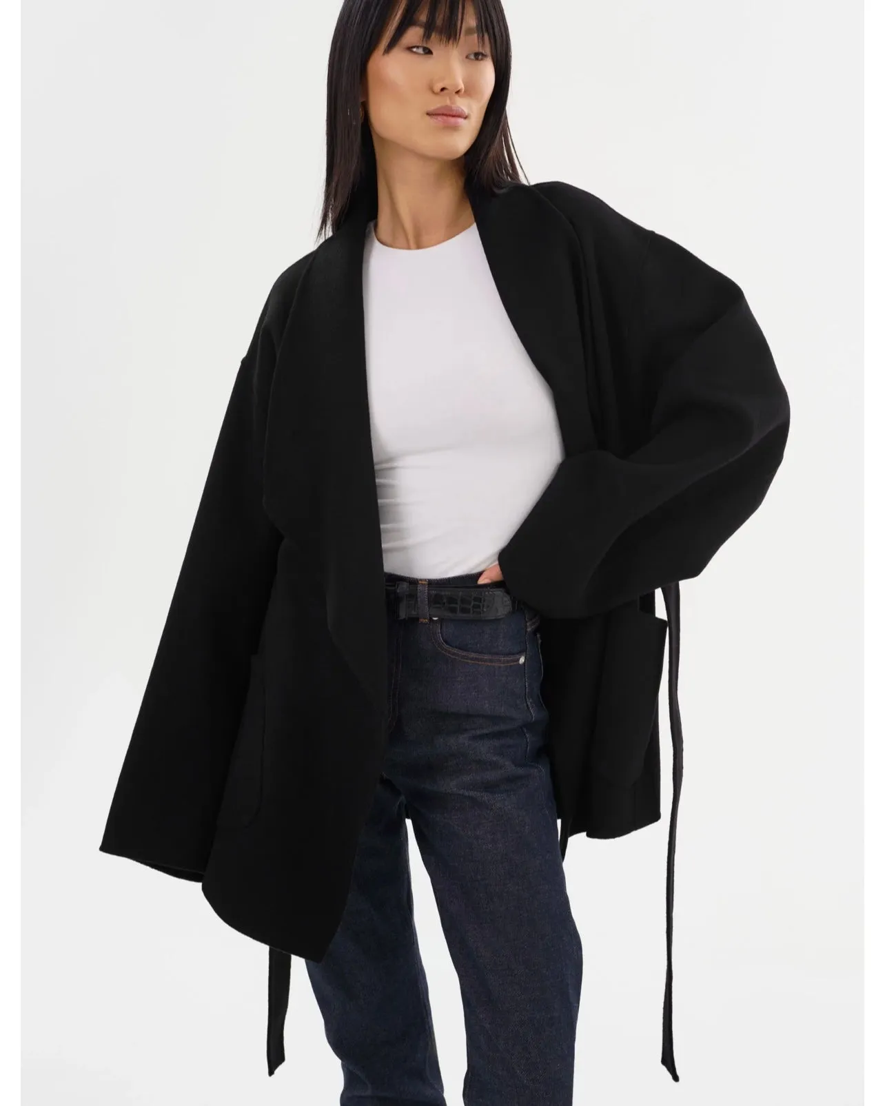 MEKIA | DOUBLE FACE WOOL COAT BY LA MARQUE