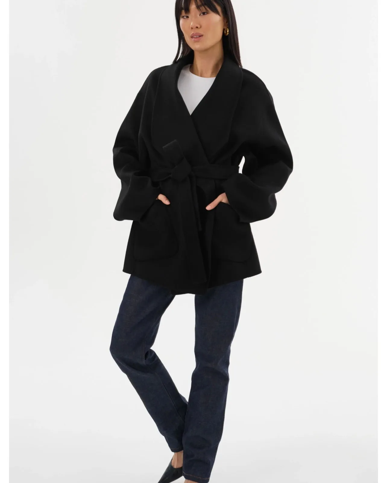 MEKIA | DOUBLE FACE WOOL COAT BY LA MARQUE
