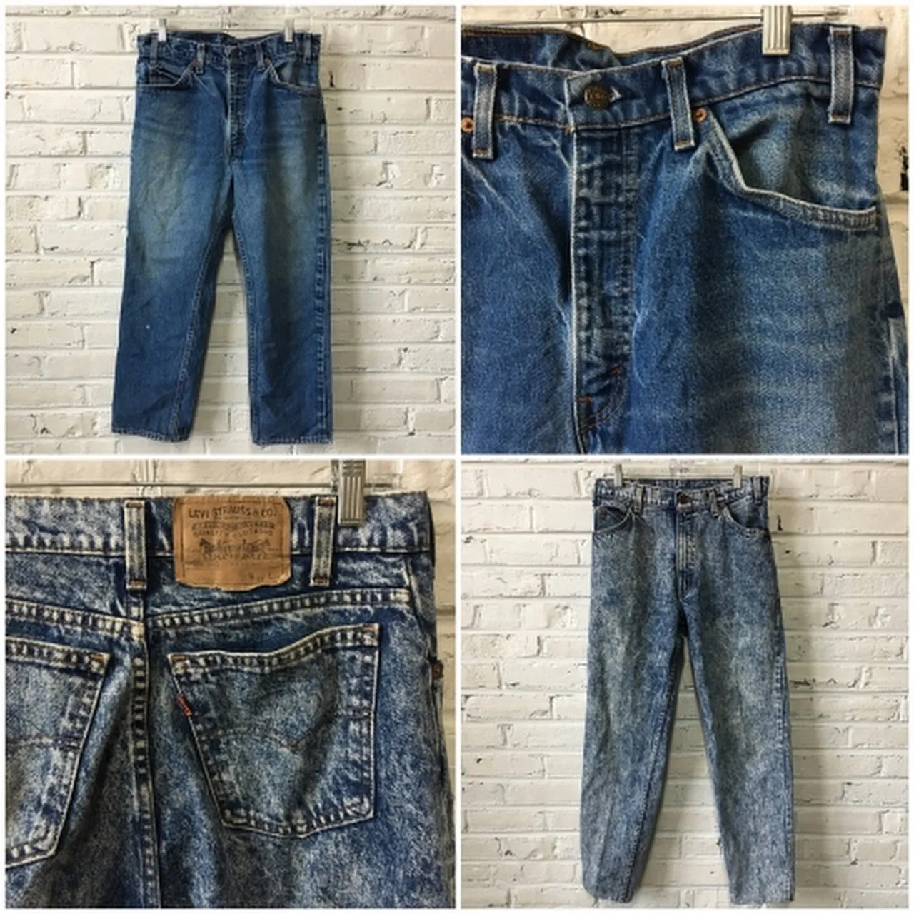 mens Levis Jeans sold by the bundle Sizes 33-36 (24 pieces)