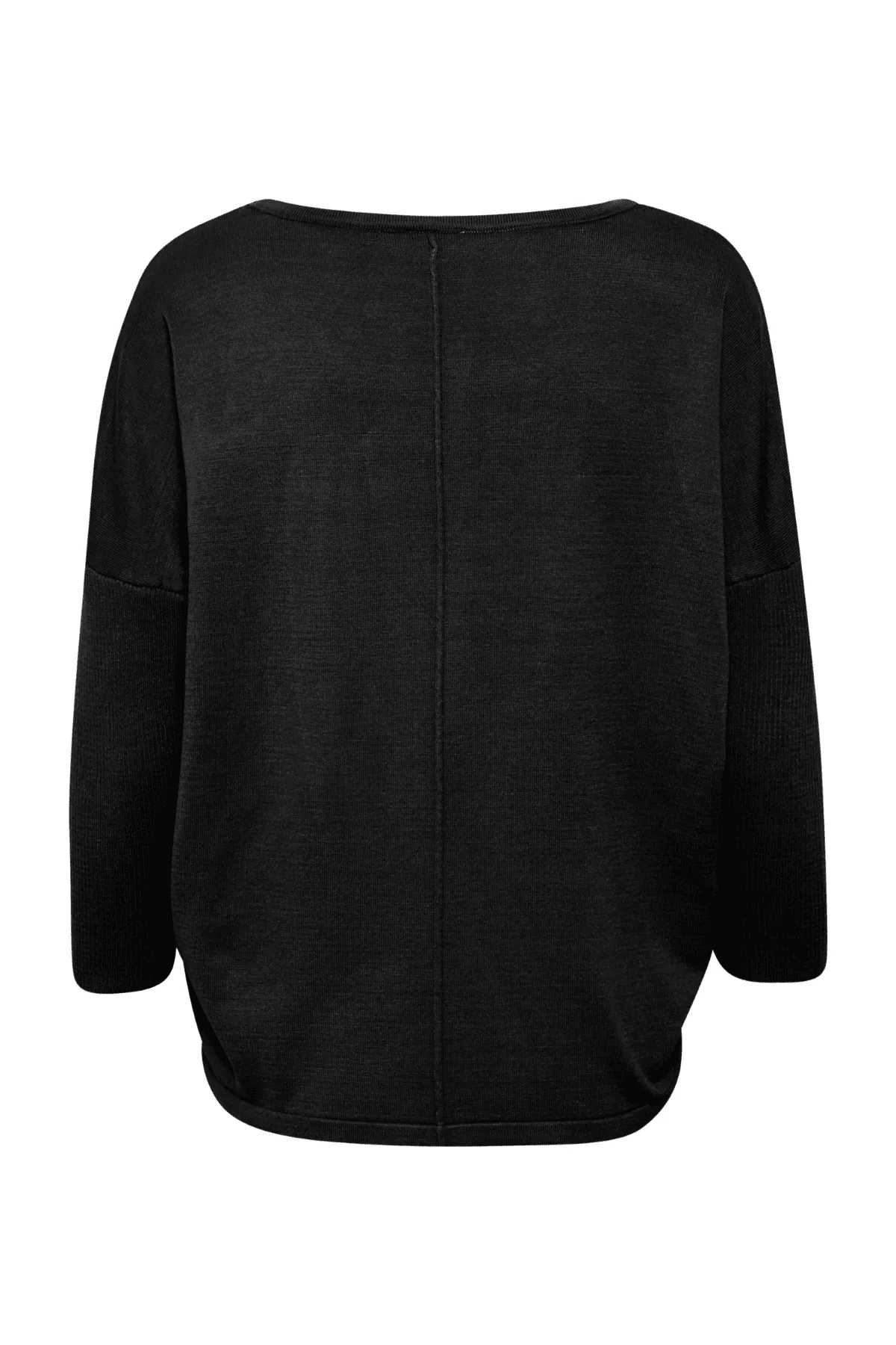 MILA BAT WING KNIT BLACK