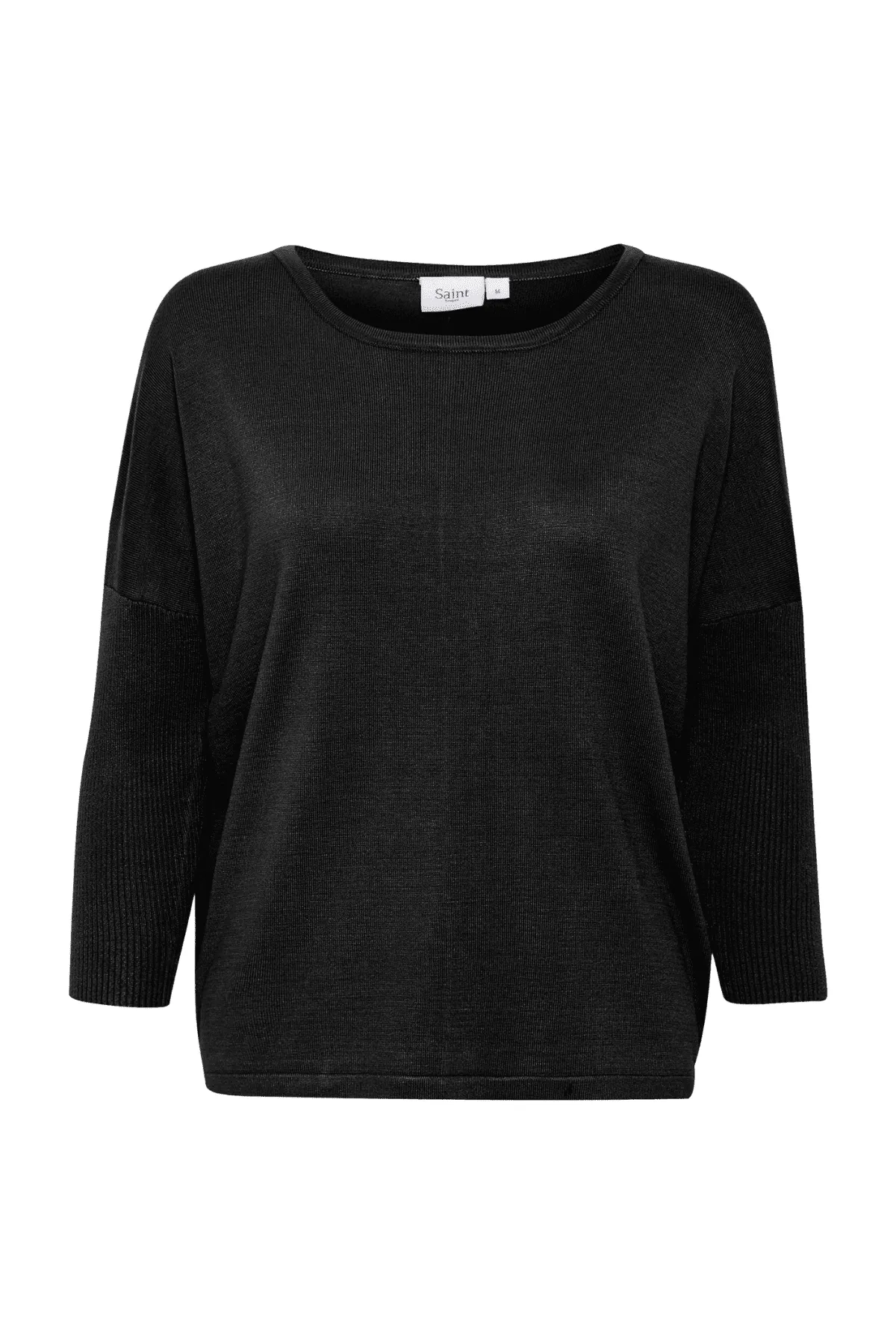 MILA BAT WING KNIT BLACK