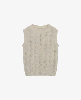 MINI WOOL BLEND VEST
