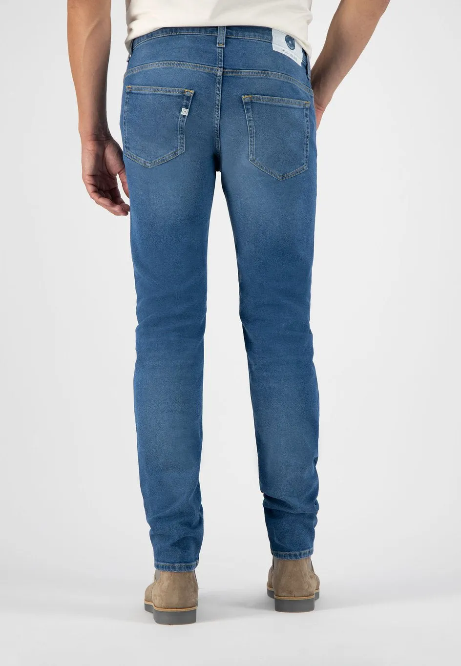 MUD JEANS Regular dunn pure blue men version 1