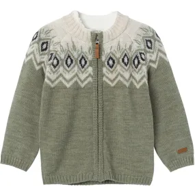 Name it Vetiver Wriss Wool Knit Cardigan