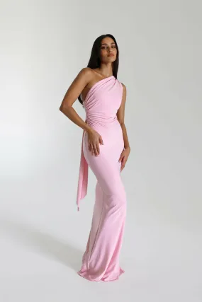 Natalie Rolt Fabienne Gown in Blossom Pink Size 1 / AU 8