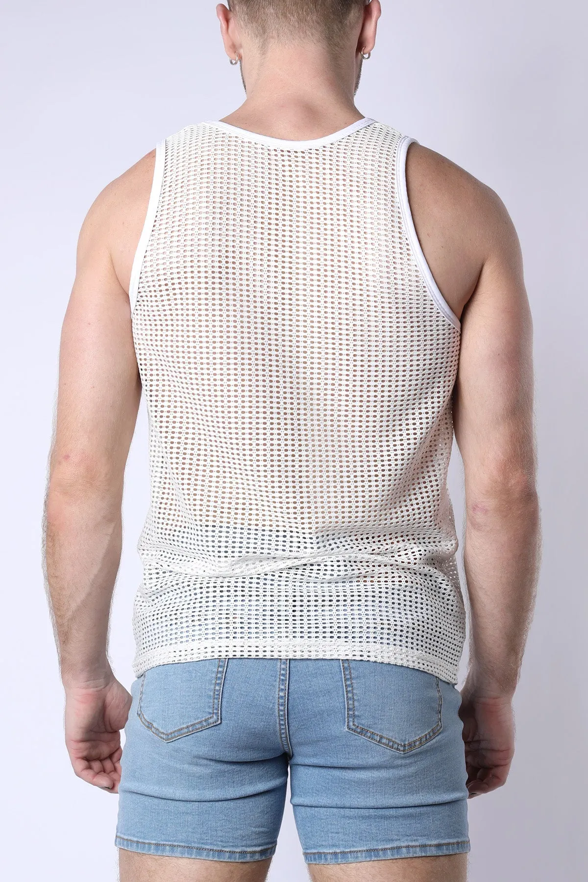 Palm Canyon Mesh Tank Top  **FINAL SALE**
