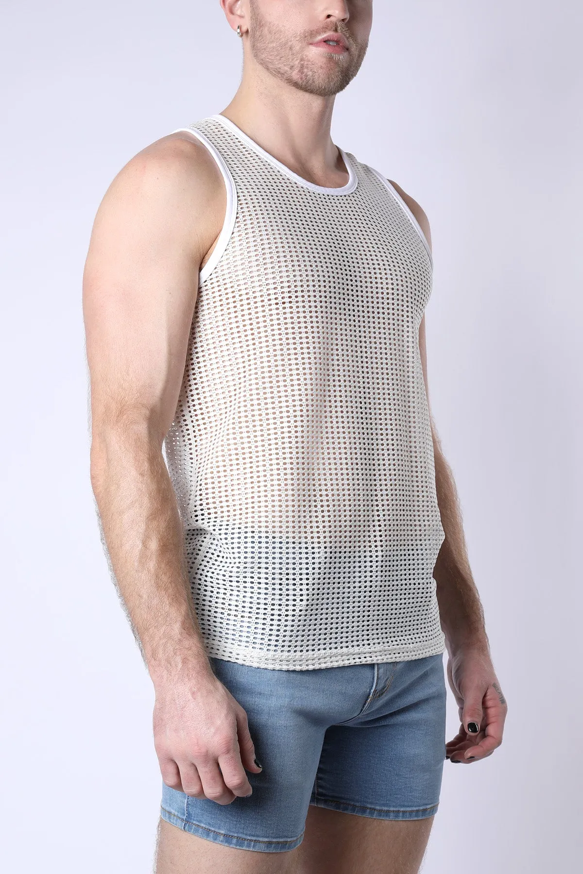Palm Canyon Mesh Tank Top  **FINAL SALE**