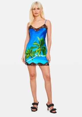 PARADISE SILK SLIP DRESS