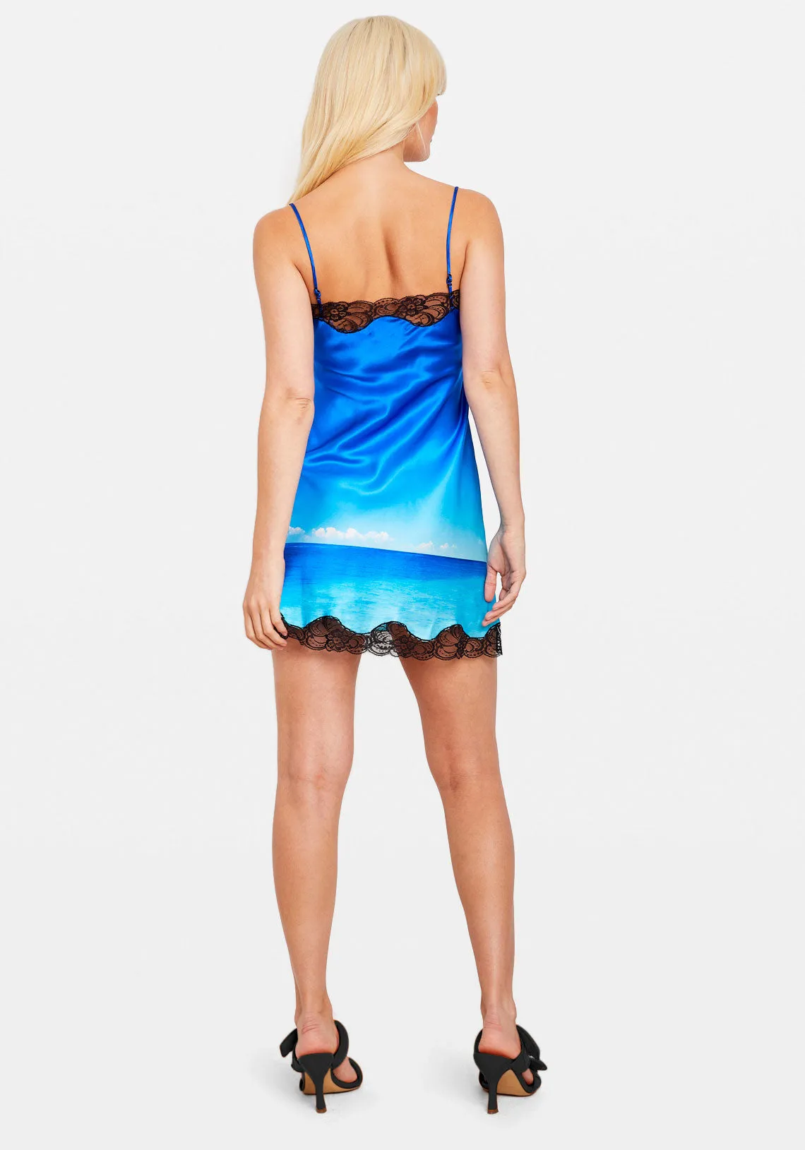 PARADISE SILK SLIP DRESS