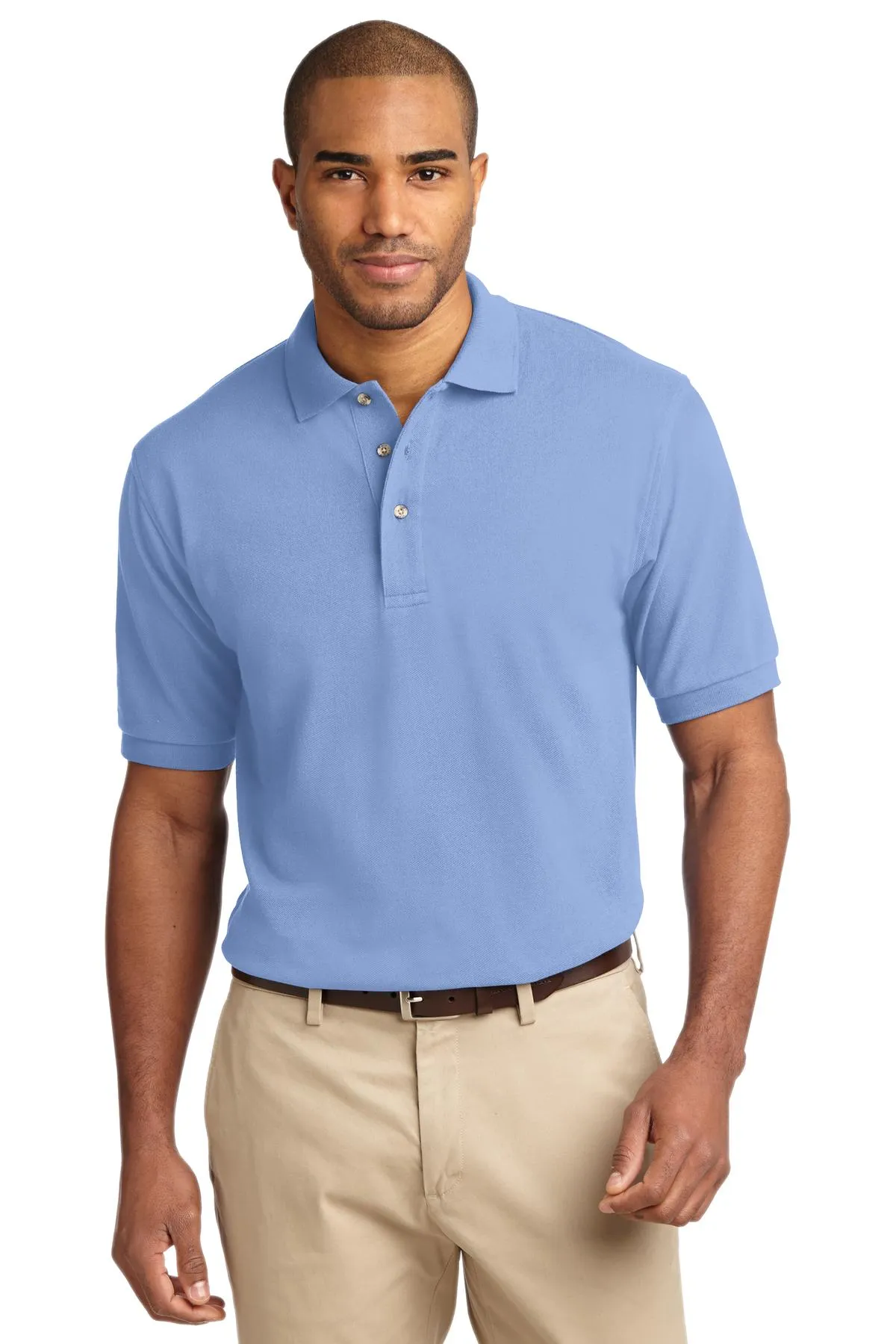Port Authority® Heavyweight Cotton Pique Polo.  K420
