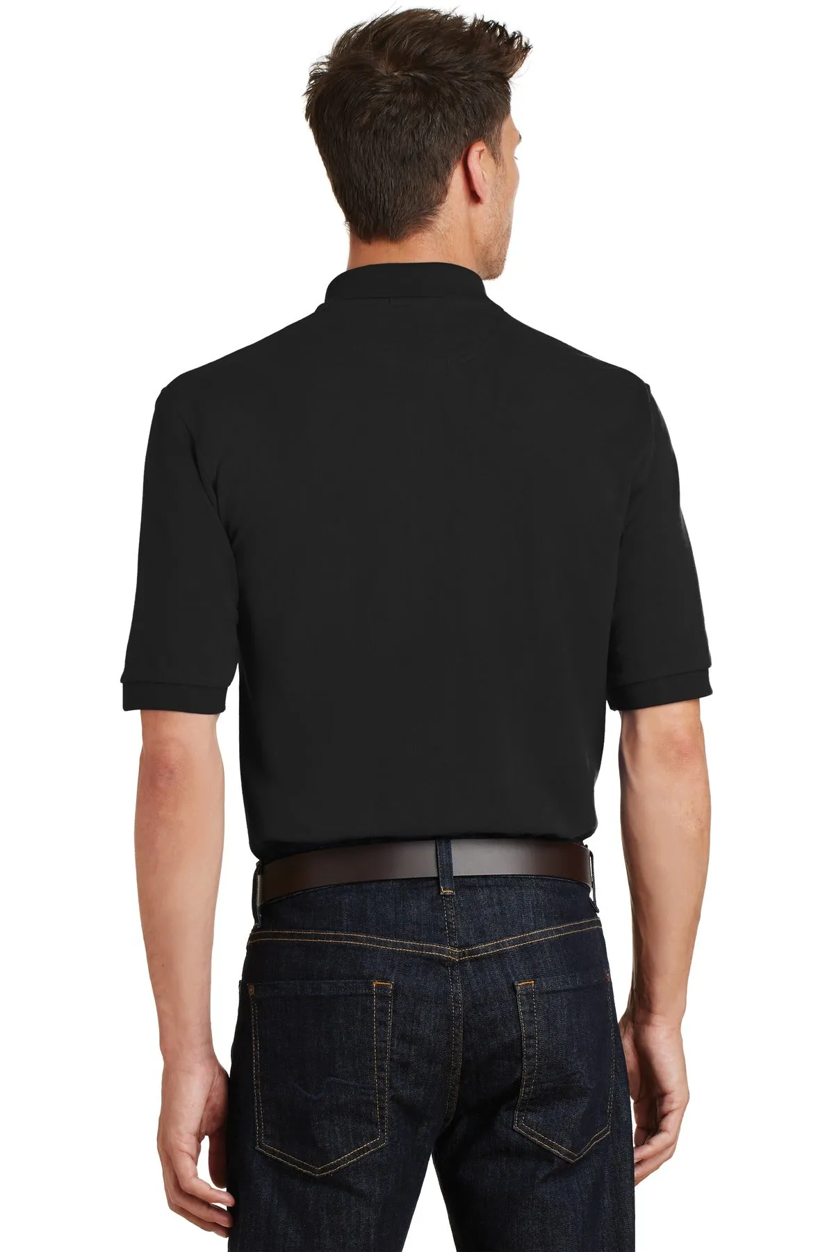 Port Authority® Heavyweight Cotton Pique Polo with Pocket.  K420P