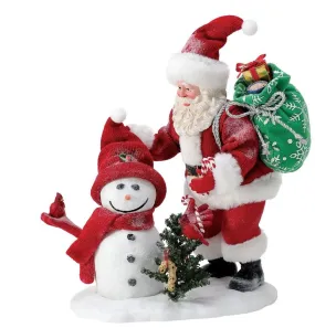 Possible Dreams 10.5" Santa & Snowbuddy