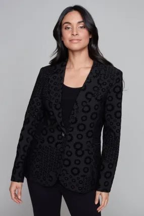 Printed Blazer
