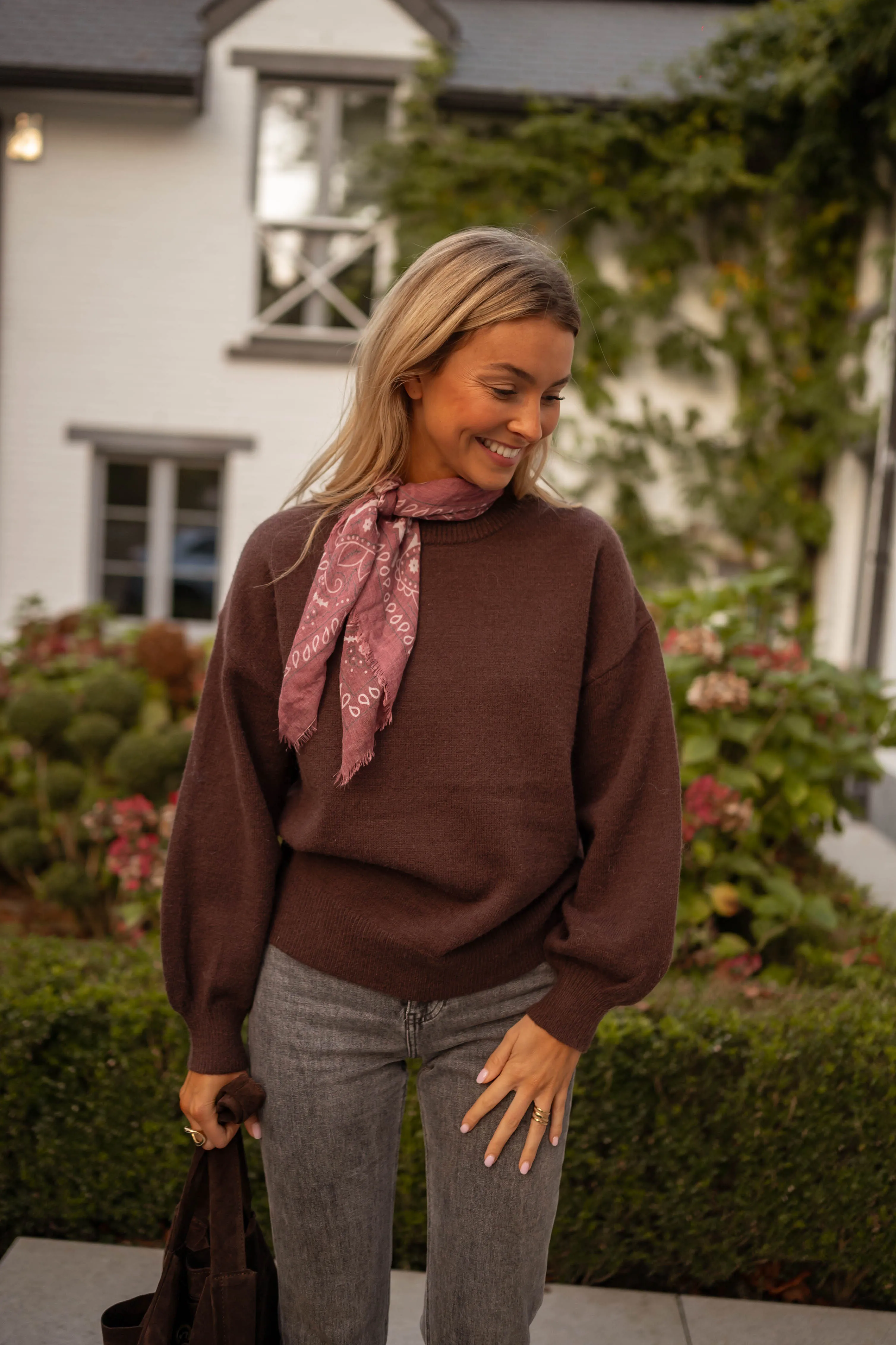 Pull Noemi - chocolat