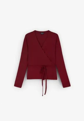RAMSOS  | TOP CROSSED KNIT