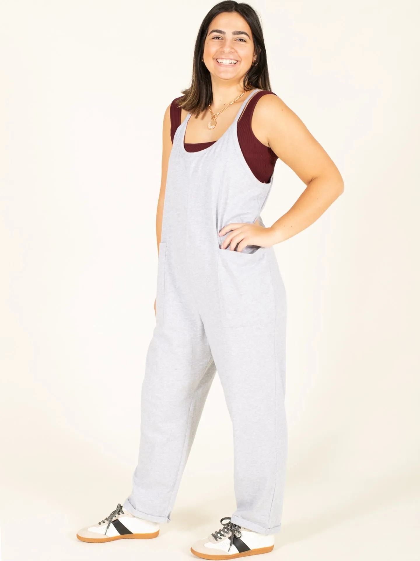 Relaxed Pocketed Jumpsuit