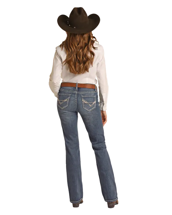 Rock & Roll Women Bootcut Riding Jean