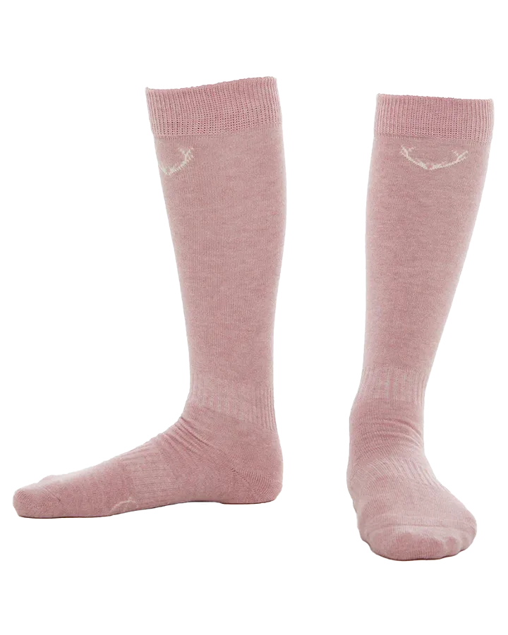 Rojo Thin Lizzy Kids' Sock - Dusk Pink