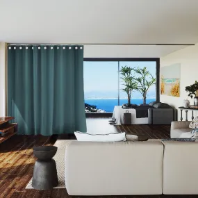 Room Divider Curtain, 8ft Tall X 10ft Wide (Seafoam)  Premium