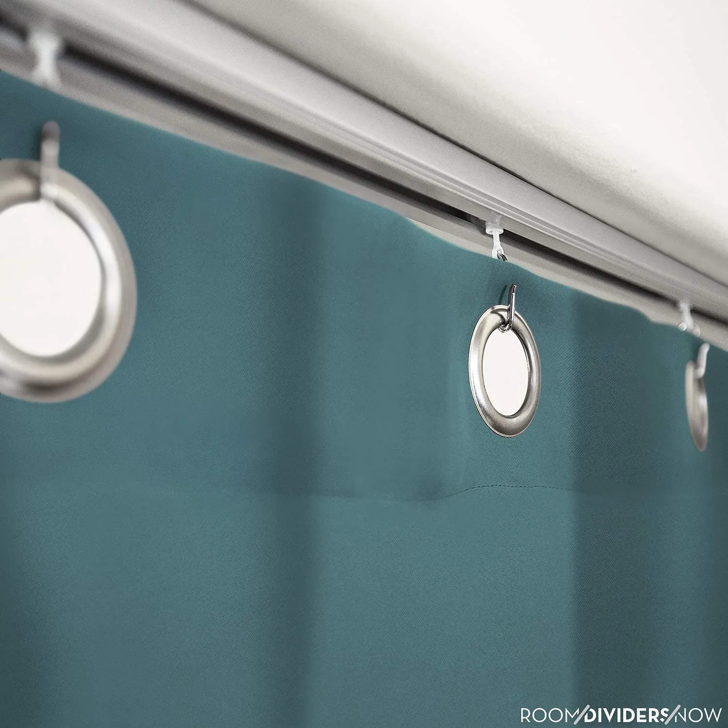 Room Divider Curtain, 8ft Tall X 10ft Wide (Seafoam)  Premium