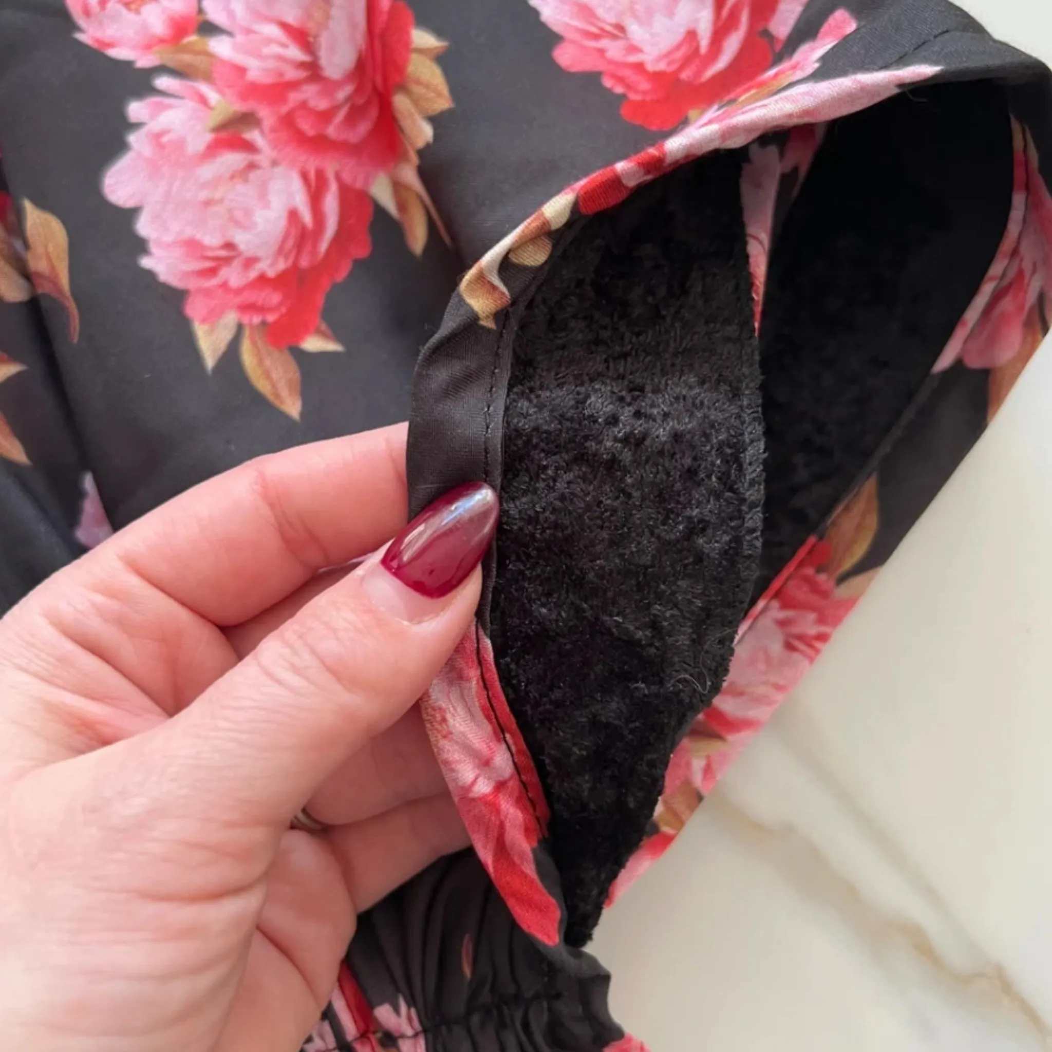 Rosey Peony Headscarf by Valeri Many Styles