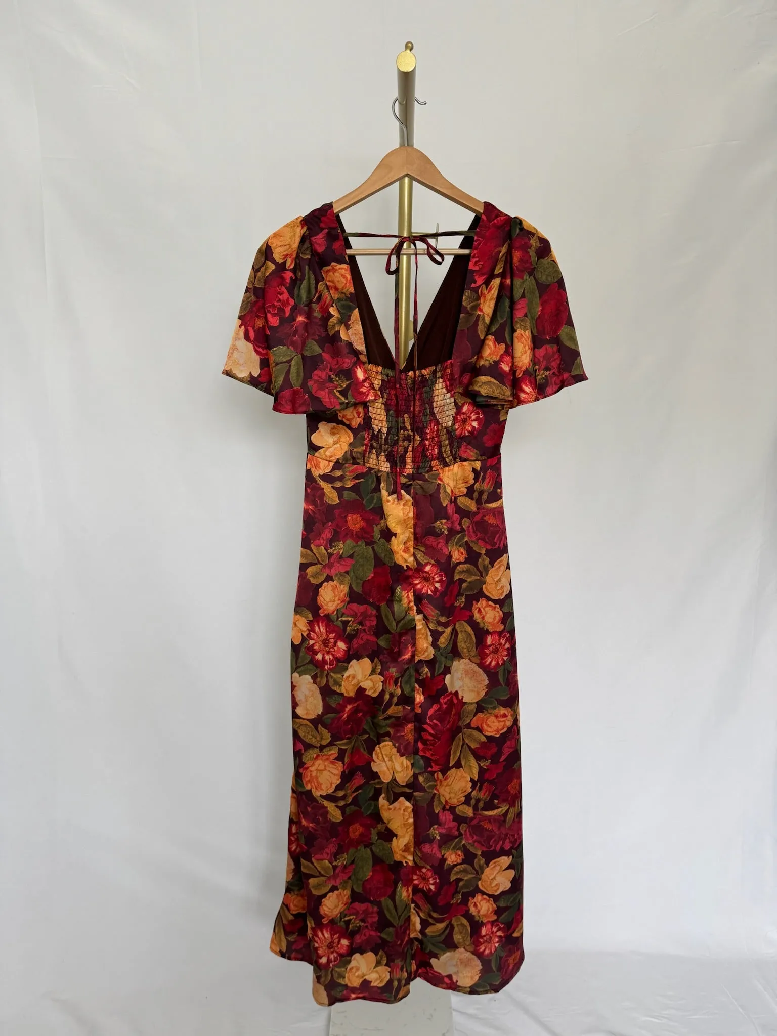 SANGRIA BLOOM Maxi Dress