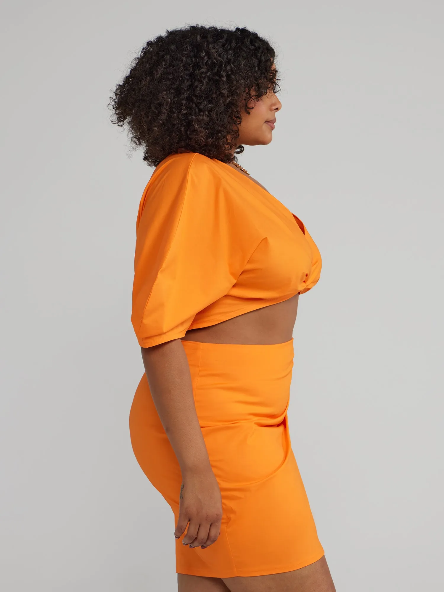 Shay Puff Sleeve Crop Top