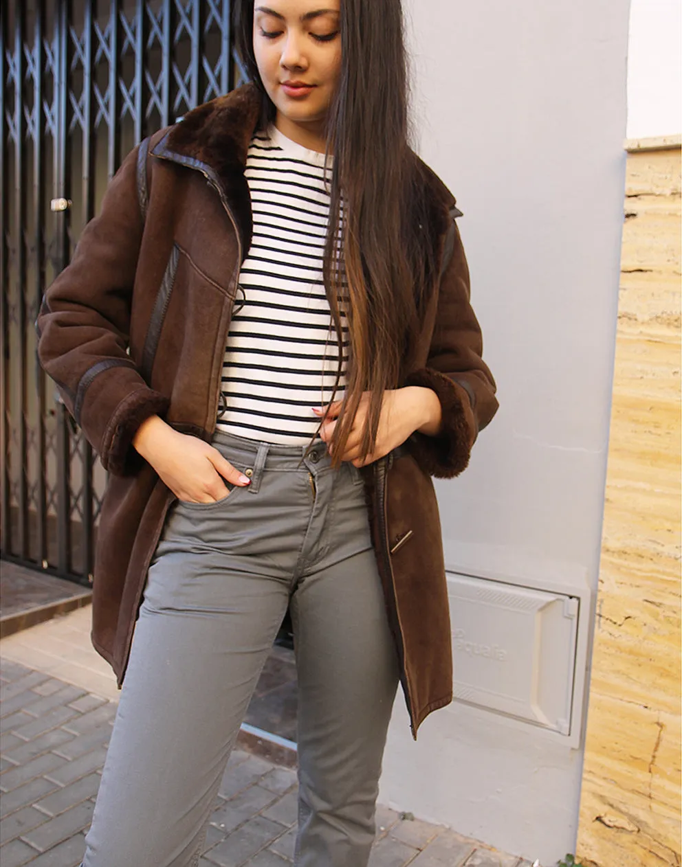 Shearling Coat