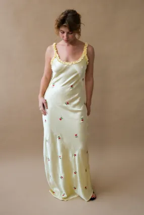 SIMONE SLIP MIDI DRESS