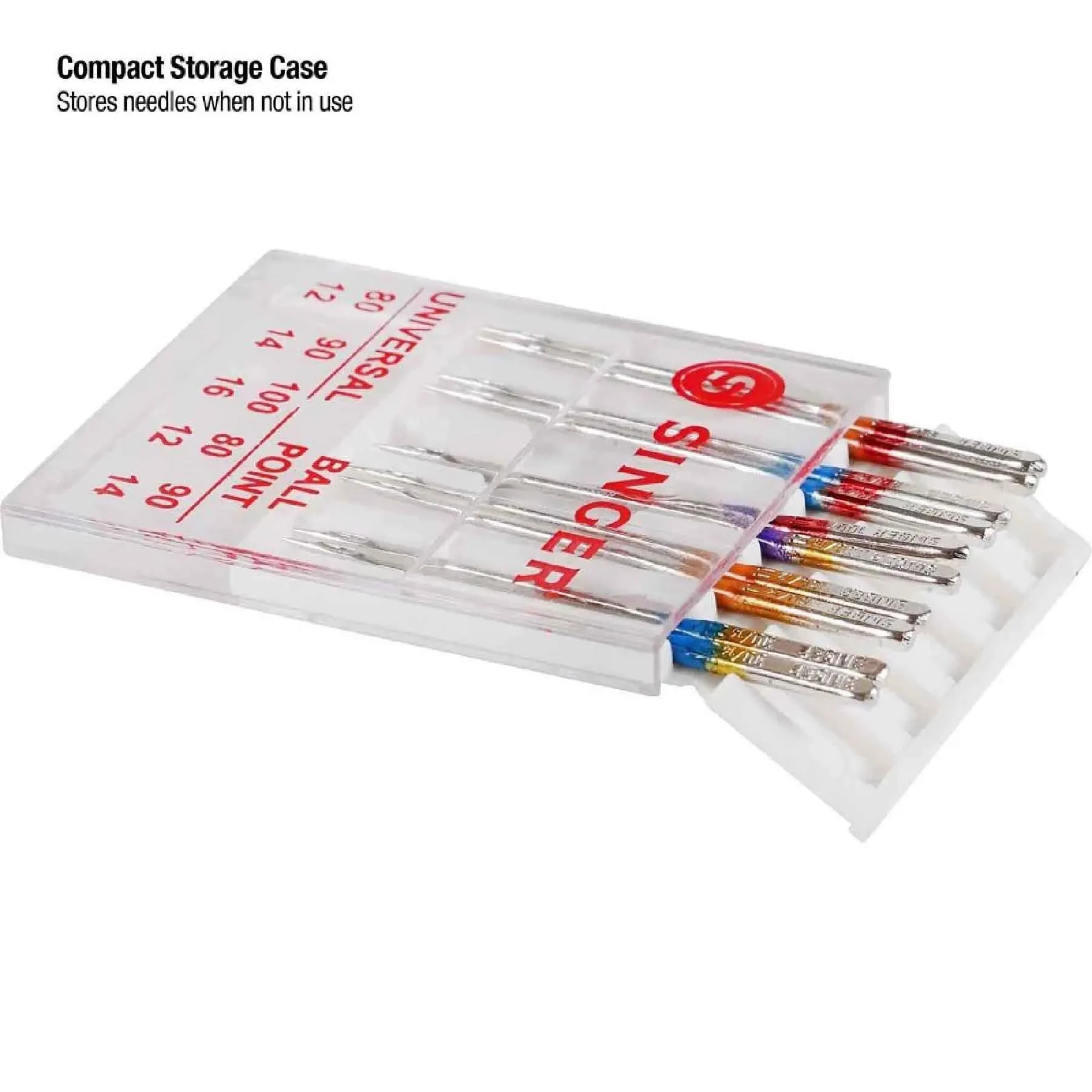 SINGER® Universal & Ball Point Needles Assorted Sizes