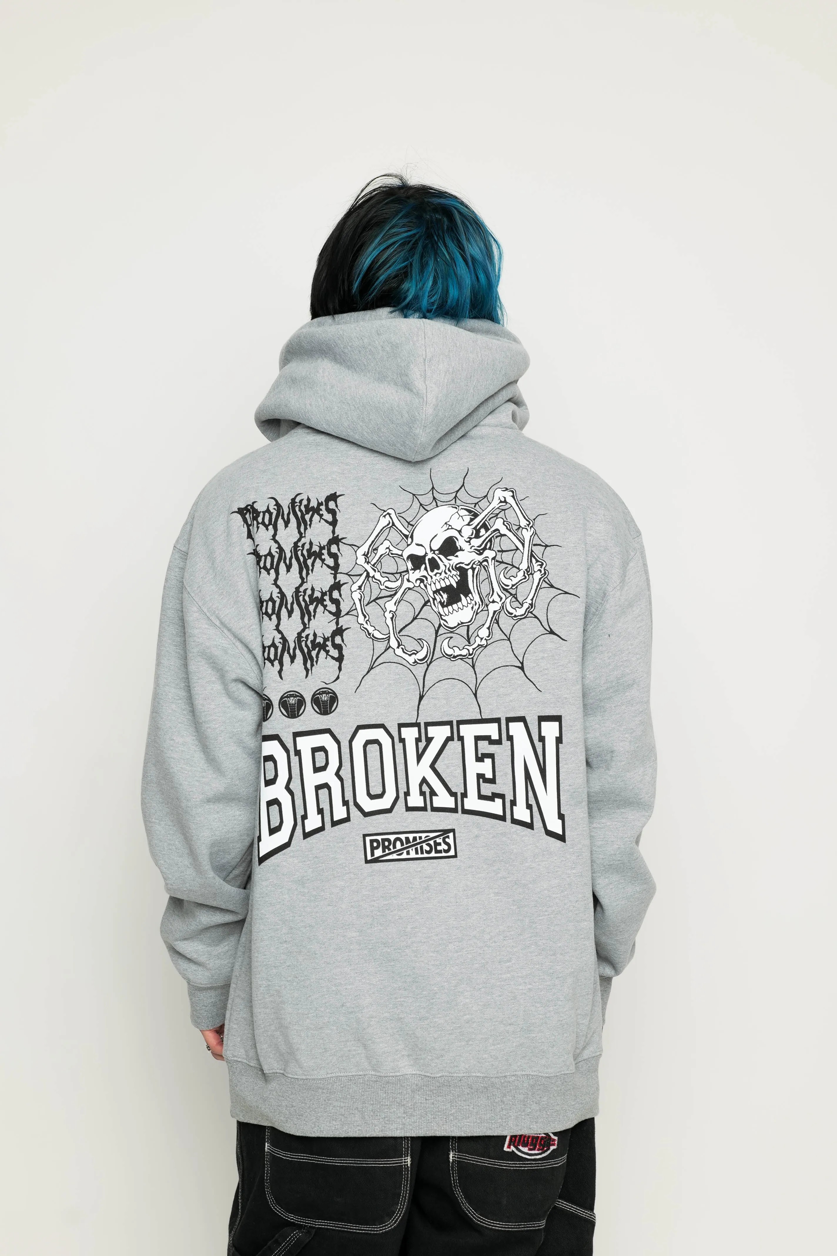 Spiderling Hoodie Grey