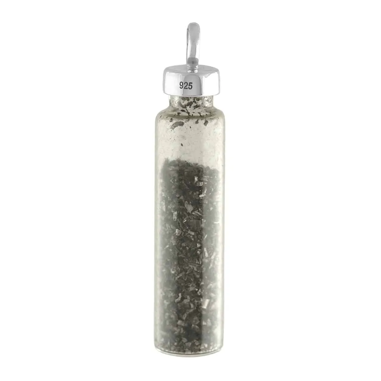 Starborn Sterling Silver Gibeon Meteorite Star Dust Pendant