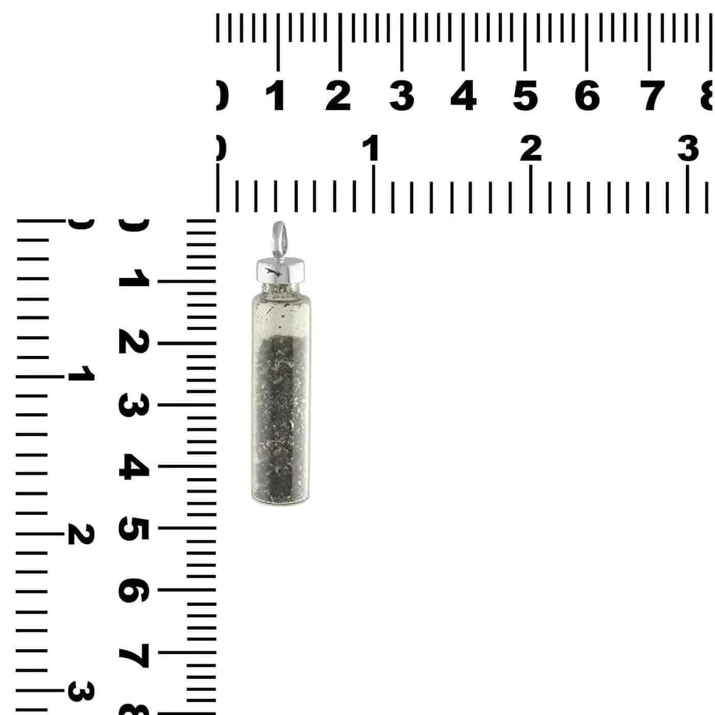 Starborn Sterling Silver Gibeon Meteorite Star Dust Pendant