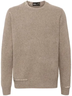 Stitch Detail Cashmere Knit Top
