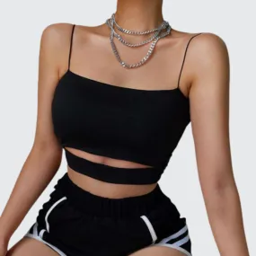 Streetwear Basic Crop Cami