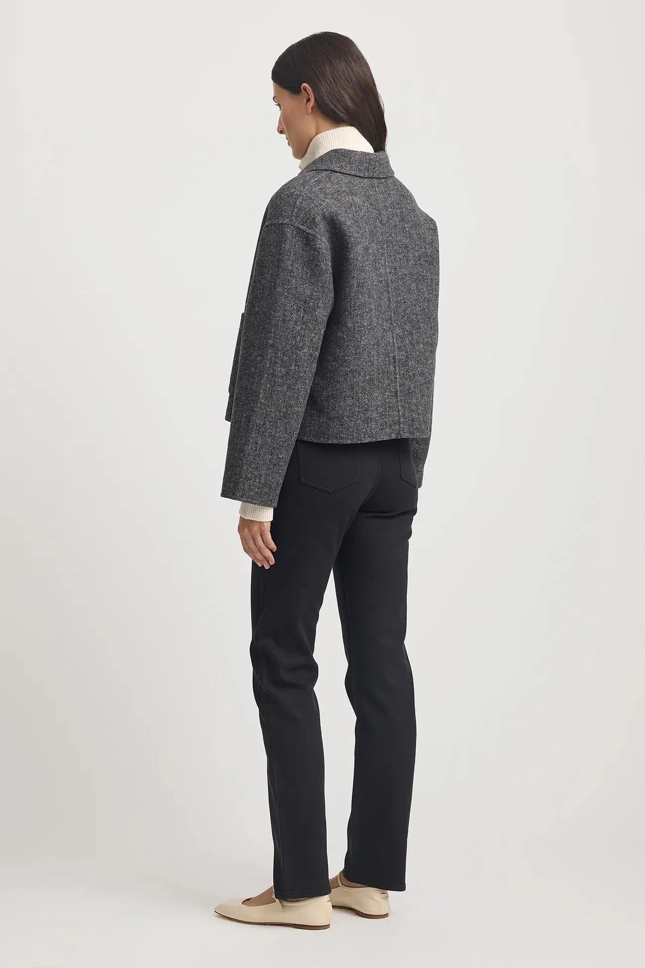 Toorallie, Wool Jacket | Herringbone