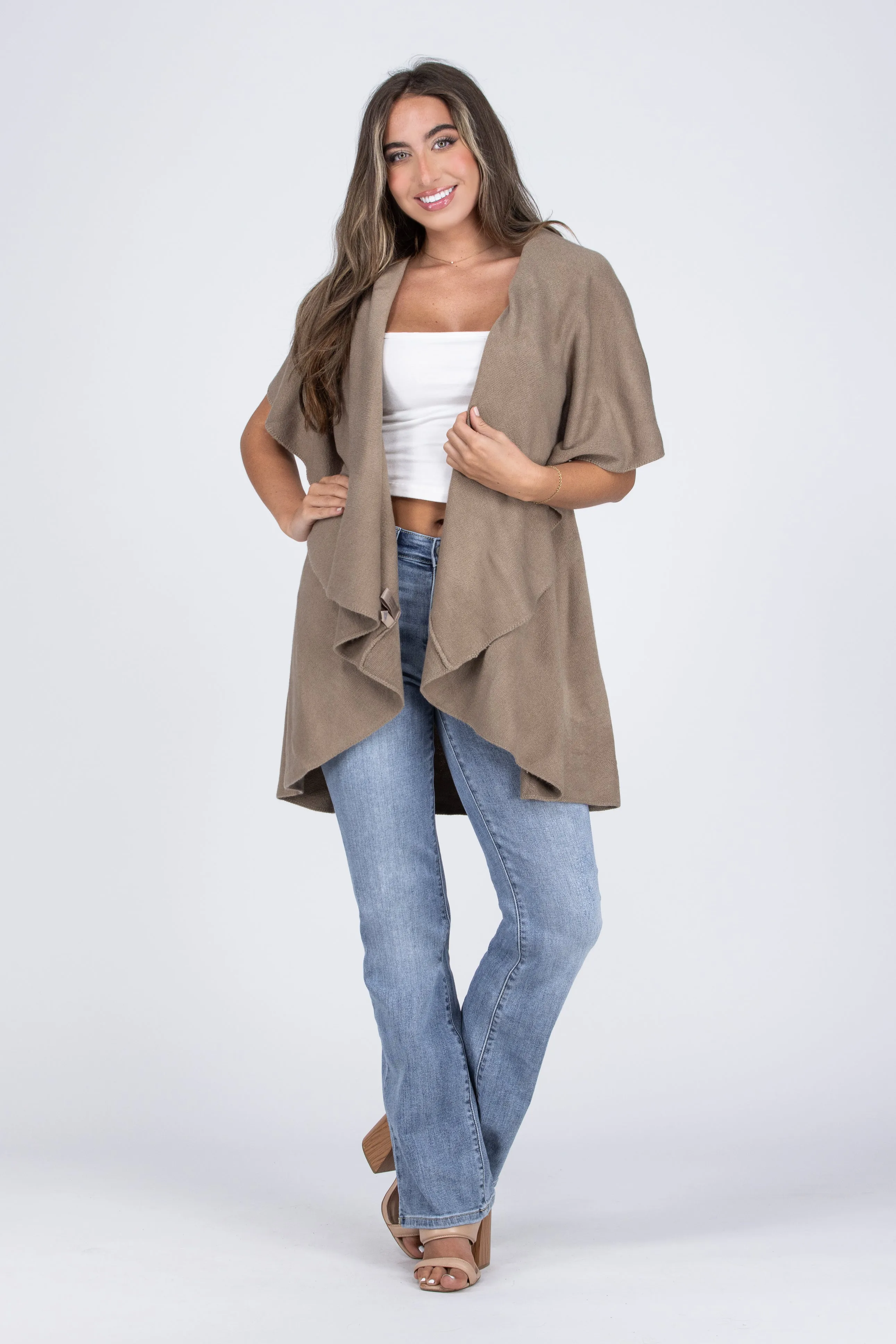 Treating Me Shawl Vest * Final Sale*
