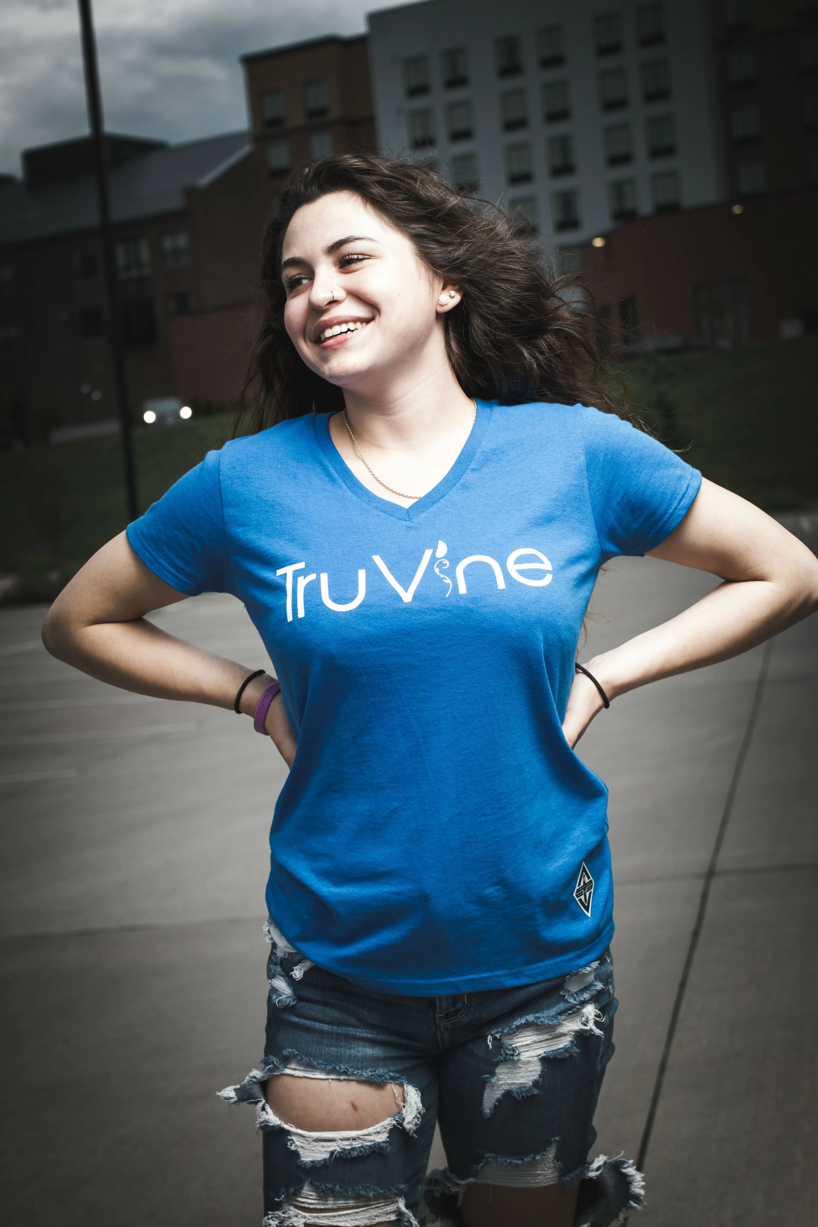 TruVine Women's V-Neck Tee