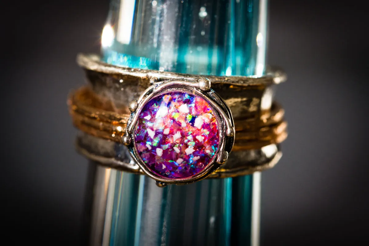 Two Tone Spin Ring