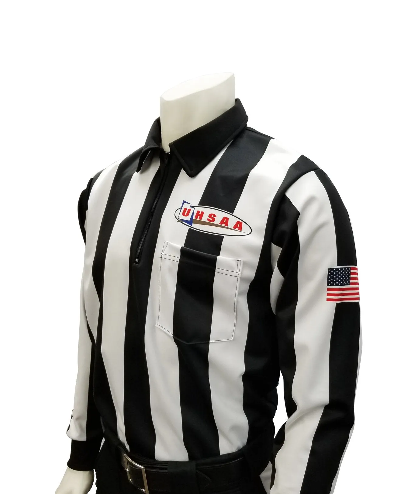 USA129UT - Smitty "Made in USA" - Utah Cold Weather Long Sleeve Football Shirt